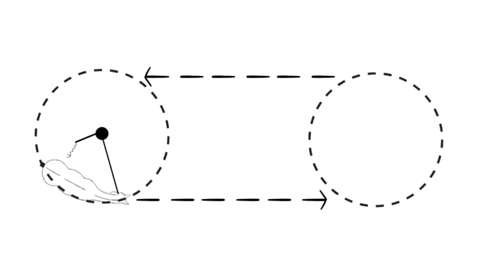 Déplacement du cercle