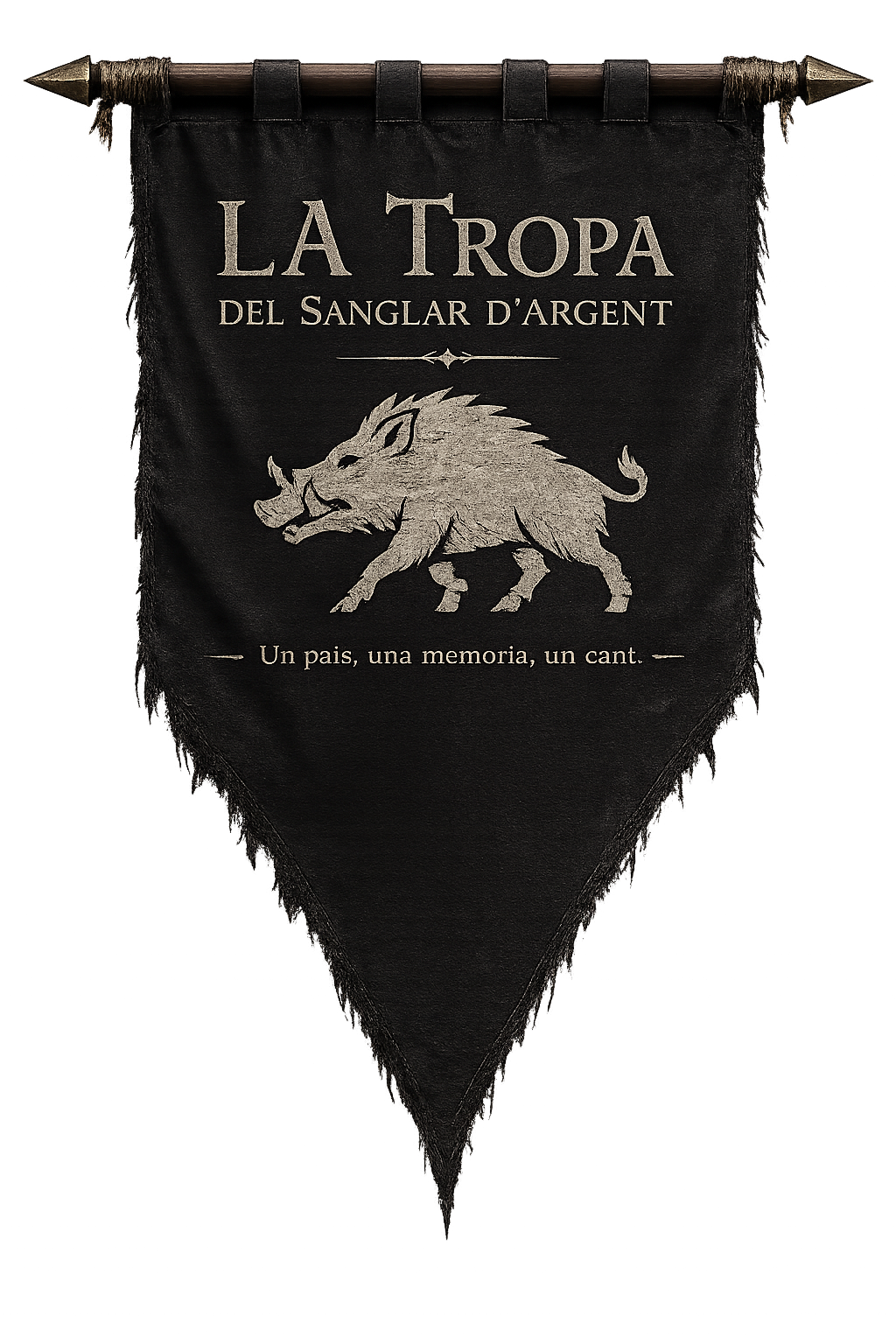 Fanion de La Tropa del Sanglar d'Argent